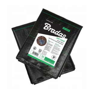 Agrotkanina ANTYCHWASTOWA AGROWŁÓKNINA AT7016010 czarna 160x1000 cm 70 g/m² - Agrowłókniny - miniaturka - grafika 1