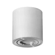 Oprawy, klosze i abażury - Kobi Oprawa oprawka led halogenowa ruchoma okrągła kolor aluminium OH36 7687 7687 - miniaturka - grafika 1