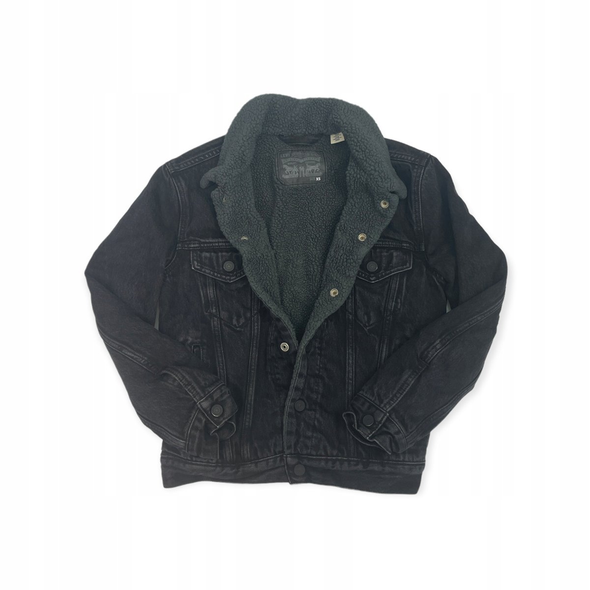 Jeansowa kurtka damska ocieplana LEVI'S XS