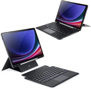 Etui z klawiaturą Bluetooth do Samsung Galaxy Tab S9 X710/X716B, czarne 6934913023174 - Etui do tabletów - miniaturka - grafika 1