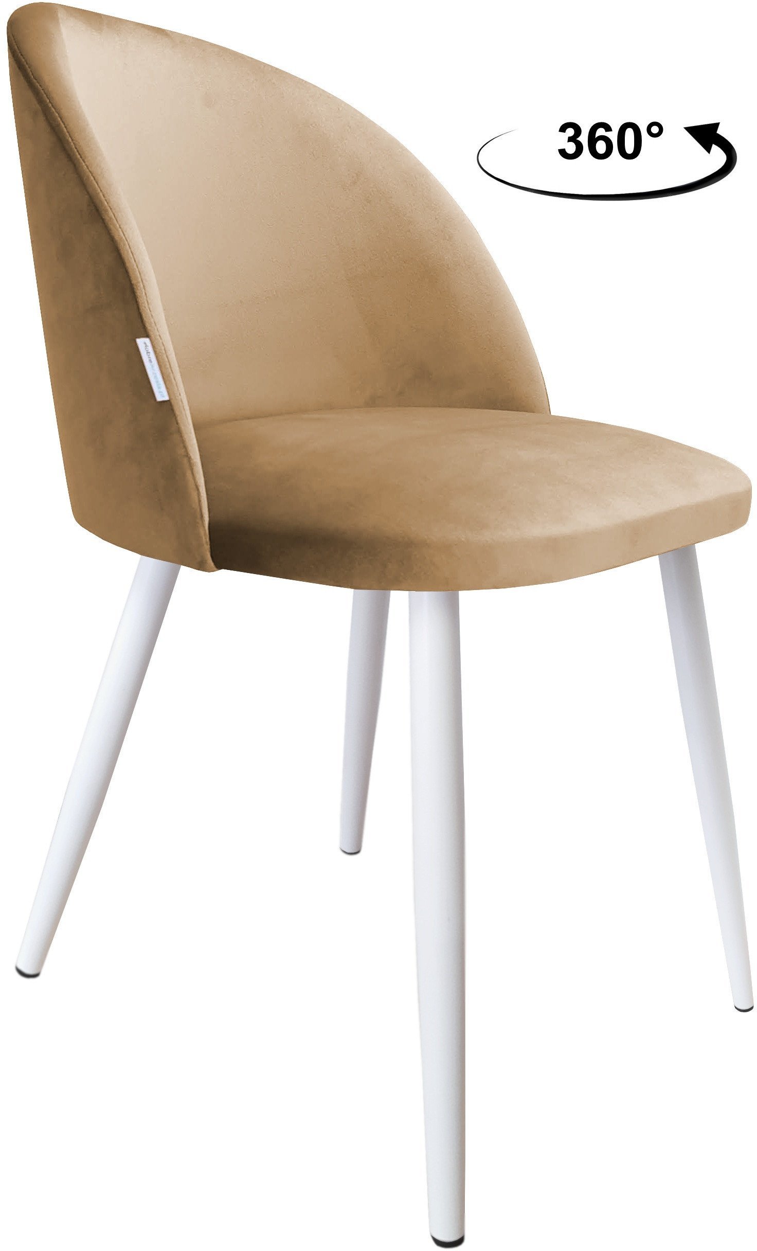 Krzesło obrotowe Colin podstawa biała MG06