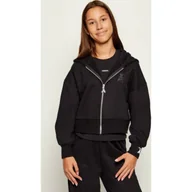 Bluzy dla dziewczynek - Patrizia Pepe Bluza Cropped Fit - miniaturka - grafika 1