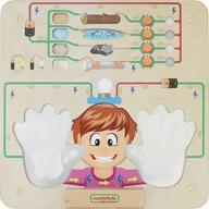 Tablice dla dzieci - Masterkidz MASTERKIDZ Tablica Edukacyjna Eksperyment Przewodnictwa - miniaturka - grafika 1