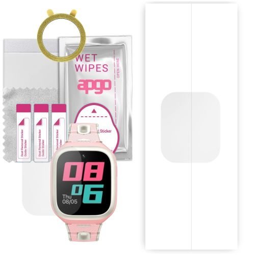 1x folia hydrożelowa ochronna do Mibro Kids Watch Phone P5 - apgo Smartwatch Hydrogel Protection Ochrona na ekran smartwatcha