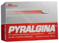 Przeziębienie i grypa - POLPHARMA Pyralgina 500 mg x 50 tabl | DARMOWA DOSTAWA OD 199 PLN! - miniaturka - grafika 1