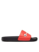 Klapki i japonki męskie - Champion Klapki Slide Varsity S21993-CHA-RS001 Czerwony - miniaturka - grafika 1