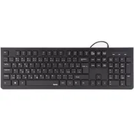 Klawiatury - Hama Basic KC-200, CZ/SK (182681) Czarna - miniaturka - grafika 1