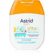 Kosmetyki kąpielowe dla dzieci - Astrid Sun balsam dla dzieci do opalania SPF 50+ 60 ml - miniaturka - grafika 1