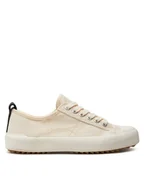 Trampki damskie - EMU Australia Trampki Hosier W13022 Beżowy - miniaturka - grafika 1