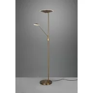 Lampy stojące - Trio Brantford 425610204 lampa stojąca podłogowa 2x30W LED 4000K złota - miniaturka - grafika 1