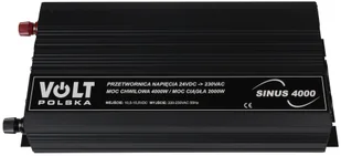 PRZETWORNICA VOLT POLSKA SINUS 4000 24V / 230V 2000/4000W - Przetwornice samochodowe - miniaturka - grafika 3