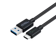 Kable komputerowe i do monitorów - Microconnect ECO-USB3.2CA05 kabel USB USB 3.2 Gen 2 (3.1 Gen 2) 0,5 m USB A USB C Czarny - miniaturka - grafika 1