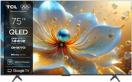 Telewizory - TCL 4K QLED TV 75T8C 75 Smart TV Google TV Black - miniaturka - grafika 1