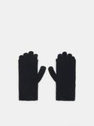 Rękawiczki - Sinsay - Rękawiczki 2 pack - czarny - miniaturka - grafika 1