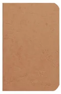 Zeszyty szkolne - Clairefontaine"Age Bag" brun Notesbog 9x14cm, 96 sider/48 ark, 90gram hvidt papir, linieret, karton omslag - miniaturka - grafika 1