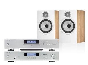 Rotel A11 Tribute (srebrny) + CD11 Tribute (srebrny) + 606 S3 (dąb) - Zestawy stereo - miniaturka - grafika 1