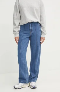 adidas Originals jeansy damskie high waist IW5758 - Spodnie damskie - miniaturka - grafika 1