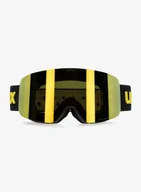 Gogle narciarskie - Gogle narciarskie Uvex pwdr FM - black/yellow/green/clear - miniaturka - grafika 1
