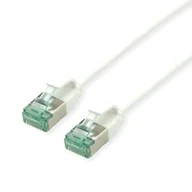 Kable miedziane - ROLINE RM U/FTP DataCenter Cat.6A kabel sieciowy 0,3 m Cat.6A (Class EA), biały - miniaturka - grafika 1