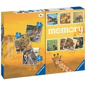 Puzzle - Puzzle RAVENSBURGER Dzikie zwierzęta 20996 (110 elementów) + memory - miniaturka - grafika 1