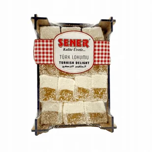 LOKUM Turkish delicacy lemon flavored 200g Sener - Żelki - miniaturka - grafika 1