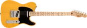 Gitary elektryczne - Squier Sonic Telecaster Maple Fingerboard Black Pickguard Butterscotch Blonde - miniaturka - grafika 1