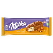 Lody i desery lodowe - Milka Lody o smaku waniliowym z sosem karmelowym 90 ml - miniaturka - grafika 1