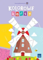 Edukacja przedszkolna - Kolorowe karty. Poziom A. Zeszyt grafomotoryczny - miniaturka - grafika 1