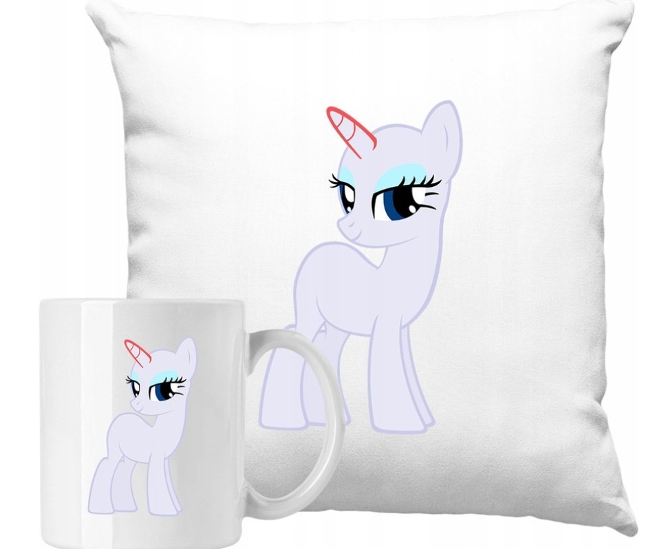 ZESTAW PODUSZKA + KUBEK My Little Pony Pomysł Na Prezent +IMIĘ #10