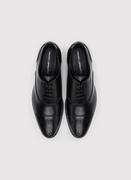 Moda i Uroda OUTLET - Czarne buty męskie typu brogsy - miniaturka - grafika 1
