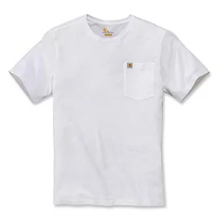 Koszulki męskie - Carhartt 104266.WHT.S006 Southern Pocket krótki rękaw męski t-shirt, biały, rozmiar L .104266.WHT.S006 - grafika 1