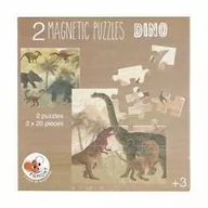 Układanki dla dzieci - Puzzle Magnetyczne Dinozaury Egmont Toys - miniaturka - grafika 1