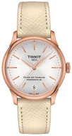 Zegarki damskie - Zegarek Tissot T139.207.36.031.00 CHEMIN DES TOURELESS POWERMATIC 80 34 MM - - miniaturka - grafika 1