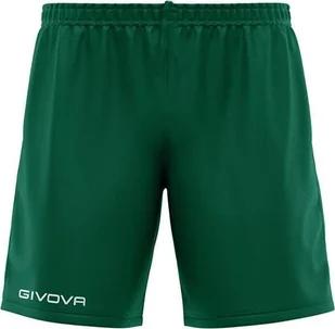 Givova Spodenki krótkie treningowe piłkarskie Givova Capo zielone P018 0013 XS - Spodnie sportowe męskie - miniaturka - grafika 1
