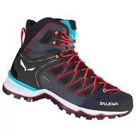 Buty trekkingowe damskie - Buty damskie Salewa Ws Mtn Trainer Lite Mid Gtx Rozmiar butów (UE): 38 / Kolor: czarny/różówy - miniaturka - grafika 1