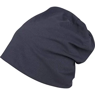 Build Your Brand Jersey Beanie Czapka z daszkiem, granatowy, rozmiar Unisex-Dorosły, Navy, rozmiar uniwersalny - Czapki damskie - miniaturka - grafika 1
