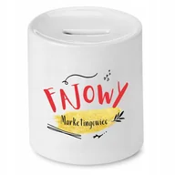 Skarbonki - Skarbonka Dla Basisty na Urodziny Imieniny Prezent z Nadrukiem ze Zdjęciem + Opakowanie na prezent (wzór 03) - miniaturka - grafika 1