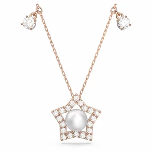 Naszyjnik Swarovski - Stella, Rose Gold 5645382 - Naszyjniki - miniaturka - grafika 1