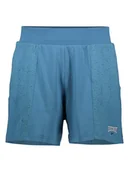 Spodenki damskie - Reebok Szorty dresowe "Varsity" w kolorze błękitnym - miniaturka - grafika 1