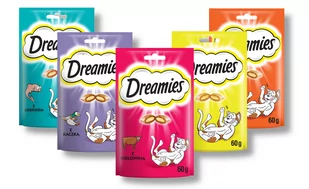 DREAMIES mix smaków 5x60g - Przysmaki dla kotów - miniaturka - grafika 1
