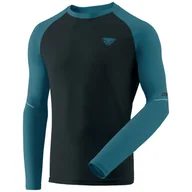 Koszulki sportowe męskie - Koszulka męska Dynafit Alpine Pro M L/S Tee Rozmiar: M / Kolor: czarny/niebieski - miniaturka - grafika 1