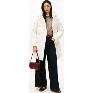 Tommy Hilfiger Puchowy płaszcz - Kurtki damskie Tommy Hilfiger Puchowy płaszcz - Kurtki damskie - miniaturka - grafika 1