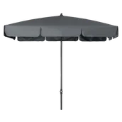 Parasole ogrodowe - Parasol przeciwsłoneczny Doppler SUNLINE WATERPROOF 185x120 Anthracite - miniaturka - grafika 1