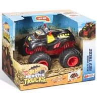 Samochody i pojazdy dla dzieci - Mattel Monster Truck Bone Shaker Samochód Żółty 51227 0000046173 - miniaturka - grafika 1