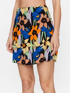 Roxy Spódnica mini Golden Poppy ERJWK03139 Kolorowy Regular Fit - Spódnice - miniaturka - grafika 1
