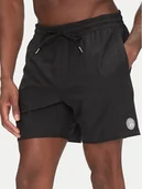 Kąpielówki męskie - Volcom Szorty kąpielowe Lido A2512503 Czarny Regular Fit - miniaturka - grafika 1