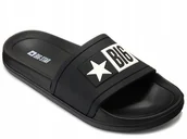 Klapki i japonki męskie - KLAPKI męskie BIG STAR DD174699 czarne 45 - miniaturka - grafika 1