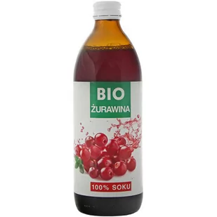 NaturAvena Sok z żurawiny 100% bez dodatku cukru BIO 500ml - - Soki i napoje niegazowane - miniaturka - grafika 1
