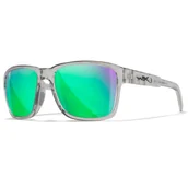 Odzież taktyczna i umundurowanie - Okulary Wiley X Trek Captivate Polarized Green Mirror Gloss Crystal Light Grey Frame RATY 0% | PayPo | GRATIS WYSYŁKA | ZWROT DO 100 DNI - miniaturka - grafika 1