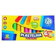 Masy plastyczne - Plastelina Astra 12 kolorów - miniaturka - grafika 1